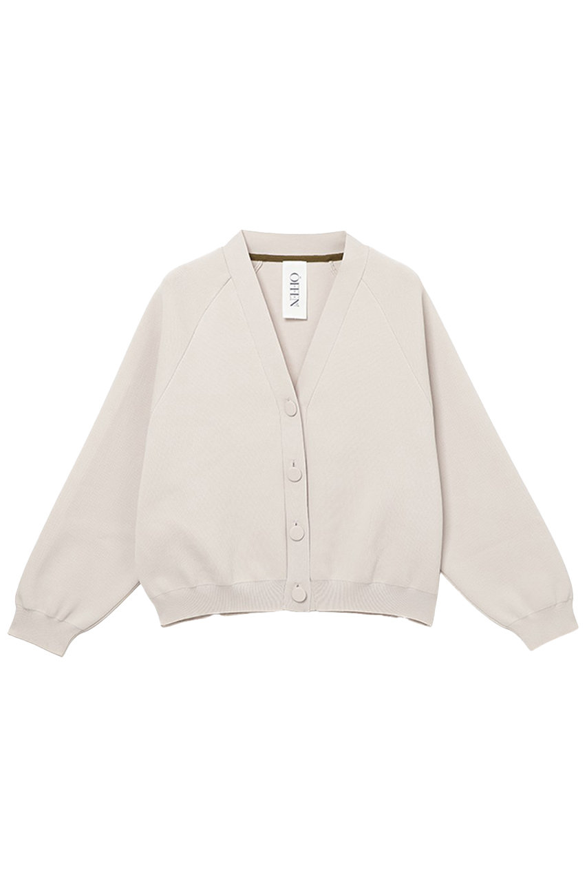 ecopet yarn V-NECK CARDIGAN