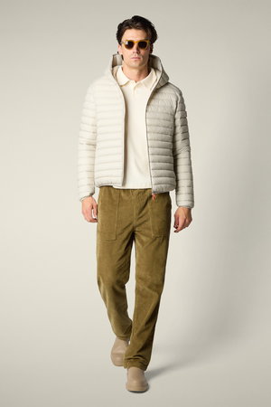 セーブ・ザ・ダック/SAVE THE DUCKの【MEN】DONALD D30650M GIGA N.O.S./フーディーキルティングジャケット(110900/110902)