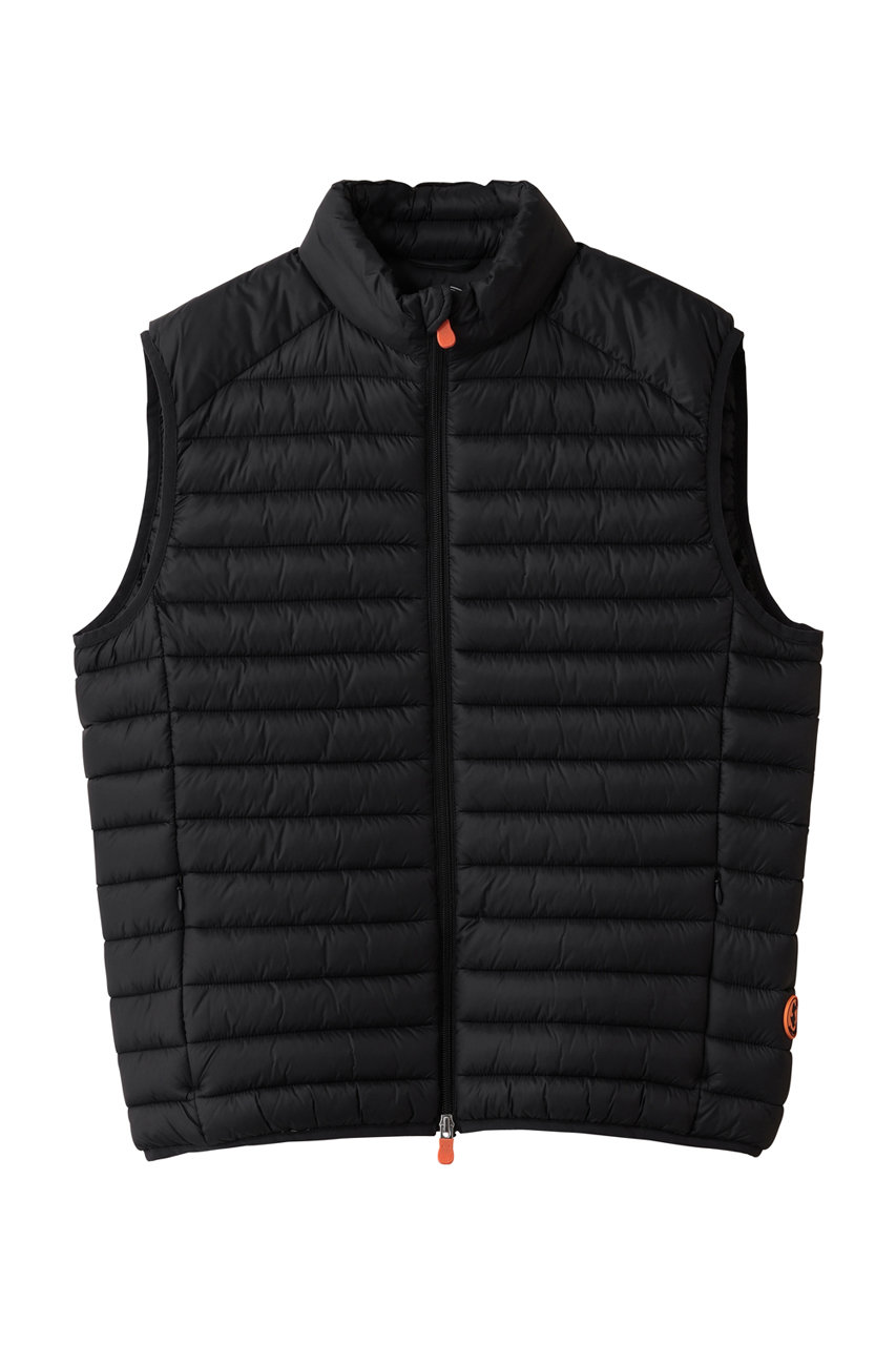 SAVE THE DUCK 【MEN】ADAM D82410M GIGA N.O.S./キルティングベスト (ブラック, L) セーブ・ザ・ダック ELLE SHOP SAVE THE DUCK 【MEN】ADAM D82410M GIGA N.O.S./キルティングベスト (ブラック, L) セーブ・ザ・ダック ELLE SHOP