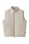 【MEN】ADAM  D82410M GIGA N.O.S./キルティングベスト セーブ・ザ・ダック/SAVE THE DUCK レイニーベージュ