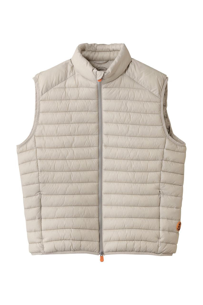 SAVE THE DUCK 【MEN】ADAM D82410M GIGA N.O.S./キルティングベスト (レイニーベージュ, M) セーブ・ザ・ダック ELLE SHOP SAVE THE DUCK 【MEN】ADAM D82410M GIGA N.O.S./キルティングベスト (レイニーベージュ, M) セーブ・ザ・ダック ELLE SHOP