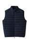 【MEN】ADAM  D82410M GIGA N.O.S./キルティングベスト セーブ・ザ・ダック/SAVE THE DUCK ネイビーブルー