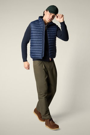 セーブ・ザ・ダック/SAVE THE DUCKの【MEN】ADAM  D82410M GIGA N.O.S./キルティングベスト(110800/110806)