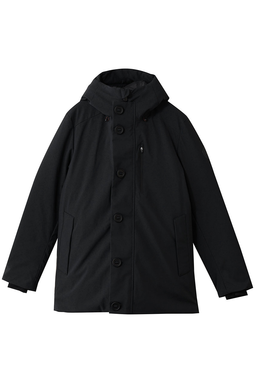 SAVE THE DUCK 【MEN】RONAN P39340M SMEG/フーディーフロントボタンジャケット (ブラック, M) セーブ・ザ・ダック ELLE SHOP SAVE THE DUCK 【MEN】RONAN P39340M SMEG/フーディーフロントボタンジャケット (ブラック, M) セーブ・ザ・ダック ELLE SHOP