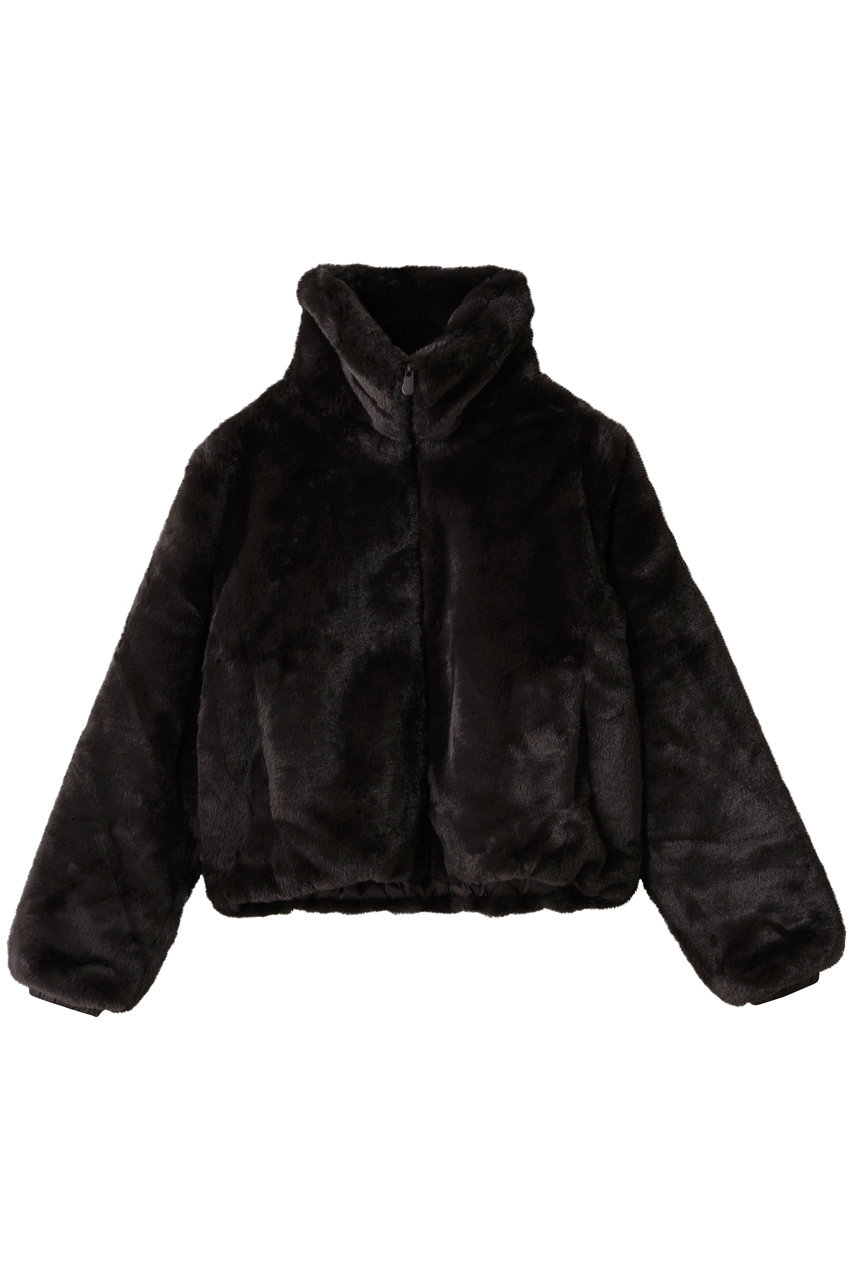 SAVE THE DUCK JEON D31352W FURY/リバーシブルフェイクファーショートコート (ブラウンブラック, 1) セーブ・ザ・ダック ELLE SHOP SAVE THE DUCK JEON D31352W FURY/リバーシブルフェイクファーショートコート (ブラウンブラック, 1) セーブ・ザ・ダック ELLE SHOP