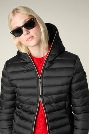 セーブ・ザ・ダック/SAVE THE DUCKのDAISY  D33620W IRIS/フーディーキルティングジャケット(110900/110902)