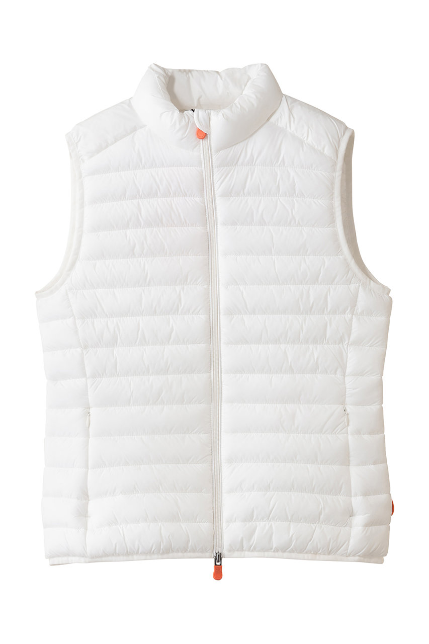 SAVE THE DUCK CHARLOTTE D88040W GIGA NOS/キルティングベスト (オフホワイト, 1) セーブ・ザ・ダック ELLE SHOP SAVE THE DUCK CHARLOTTE D88040W GIGA NOS/キルティングベスト (オフホワイト, 1) セーブ・ザ・ダック ELLE SHOP