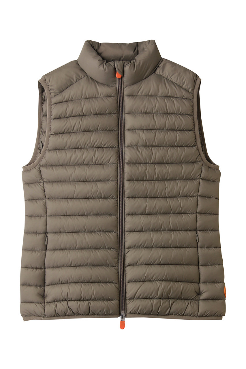 SAVE THE DUCK CHARLOTTE D88040W GIGA NOS/キルティングベスト (エレファントグレー, 2) セーブ・ザ・ダック ELLE SHOP SAVE THE DUCK CHARLOTTE D88040W GIGA NOS/キルティングベスト (エレファントグレー, 2) セーブ・ザ・ダック ELLE SHOP