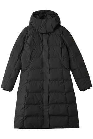 セーブ・ザ・ダック/SAVE THE DUCKのHELSINKI P42417W LEAF/スタンドカラーロングコート(110900/110903)