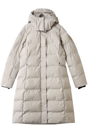 セーブ・ザ・ダック/SAVE THE DUCKのHELSINKI P42417W LEAF/スタンドカラーロングコート(110900/110903)