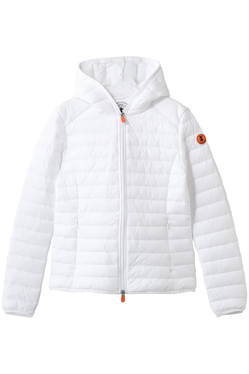 セーブ・ザ・ダック/SAVE THE DUCKのDAISY D33620W GIGA22 キルティングショートジャケット(ホワイト/D33620WGIGA22)