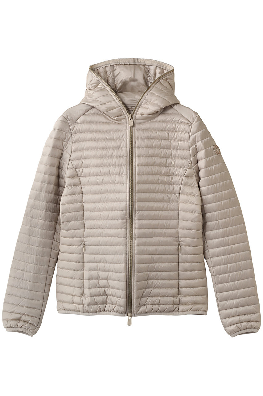 セーブ・ザ・ダック/SAVE THE DUCKのALEXA D33620W IRIS22 キルティングショートジャケット(サンドベージュ/D33620WIRIS22)