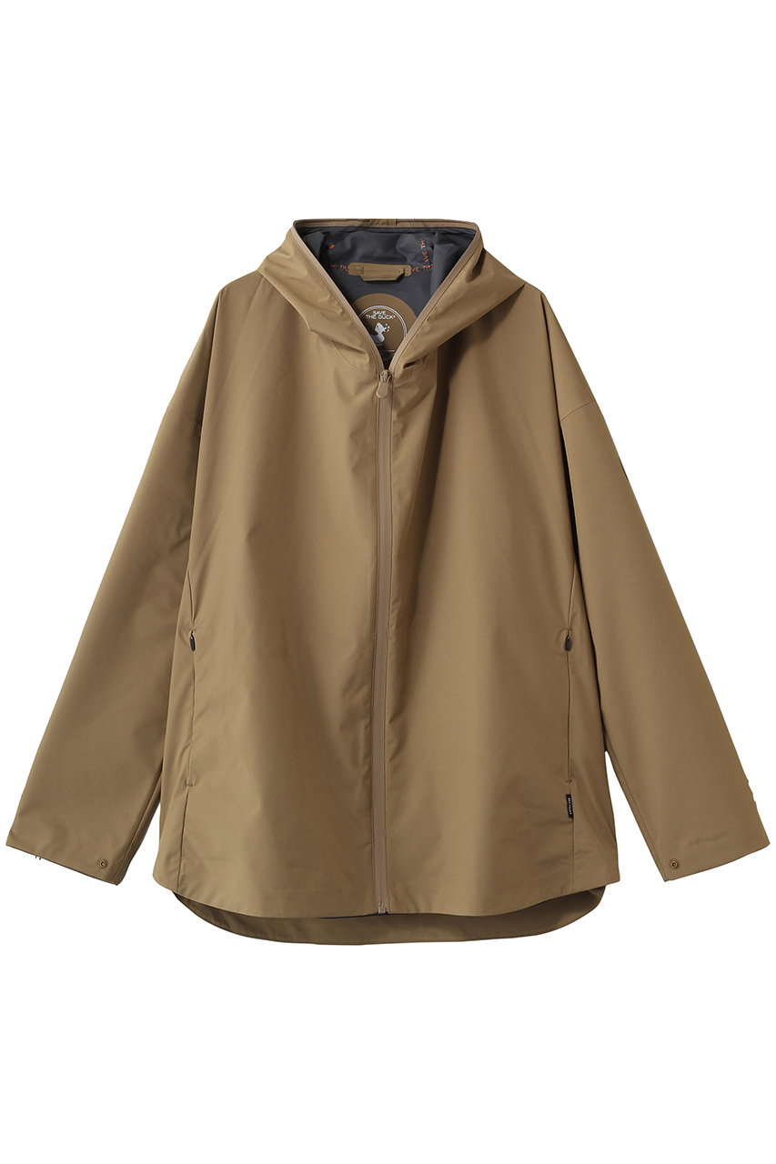 セーブ・ザ・ダック/SAVE THE DUCKのDAWA D31153W DARK22 リサイクルポリエステルショートコート(カーキブラウン/D31153WDARK22)