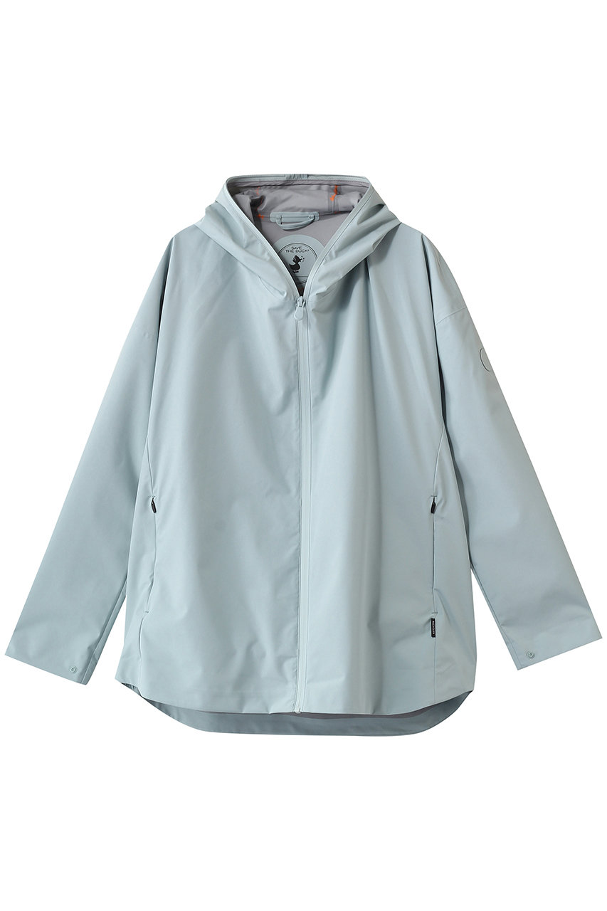 セーブ・ザ・ダック/SAVE THE DUCKのDAWA D31153W DARK22 リサイクルポリエステルショートコート(アイランドブルー/D31153WDARK22)