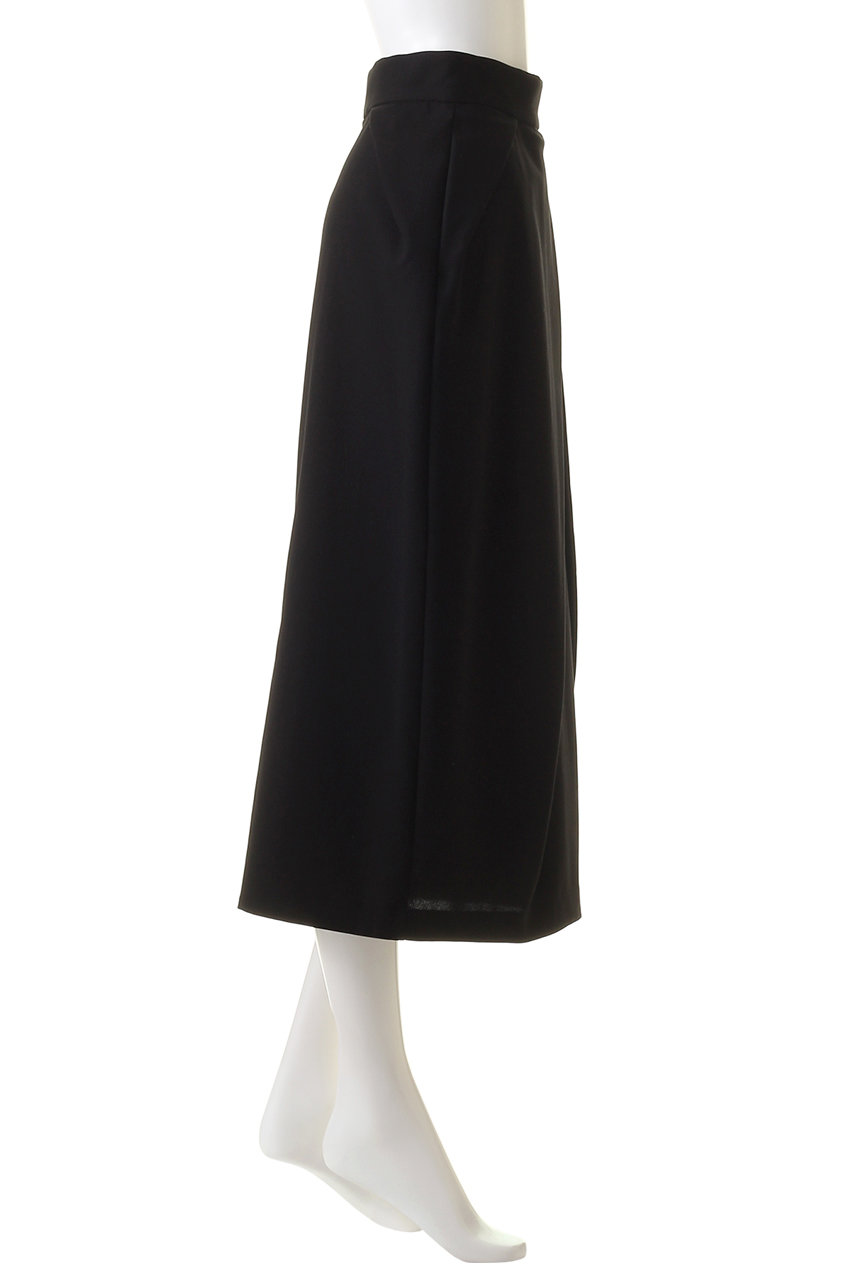 esteta(エステータ)｜コットンダブルクロススカート/ブラック の通販  