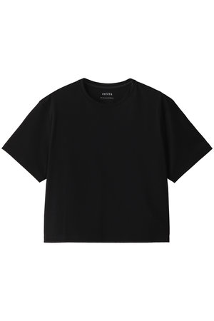 エステータ/estetaのスーピマコットンプレミアムジャージー半袖クロップドT(110100/110102)