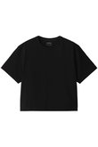スーピマコットンプレミアムジャージー半袖クロップド丈Tシャツ