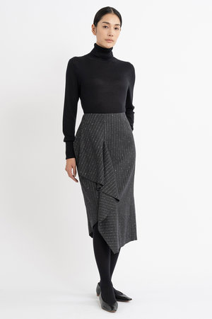 エステータ/estetaのストライプシークインスカート(110700/110703)