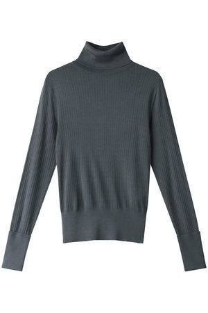 エステータ/estetaの【小さいサイズ】シルクリブ タートルニット(110300/110301)