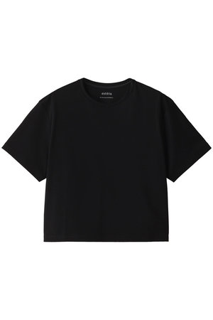 エステータ/estetaの【小さいサイズ】スーピマコットンプレミアムジャージー半袖クロップド丈Tシャツ(110100/110102)