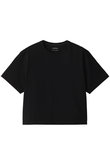 【小さいサイズ】スーピマコットンプレミアムジャージー半袖クロップド丈Tシャツ