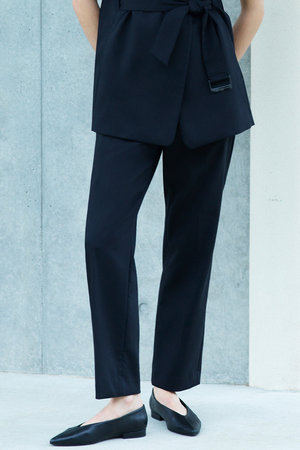 エステータ/estetaのライトダブルクロス パンツ(110600/110601)