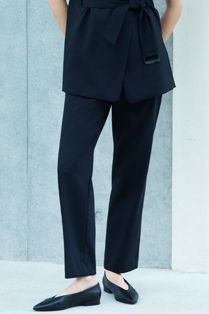 エステータ/estetaの【小さいサイズ】ライトダブルクロス パンツ(110600/110601)