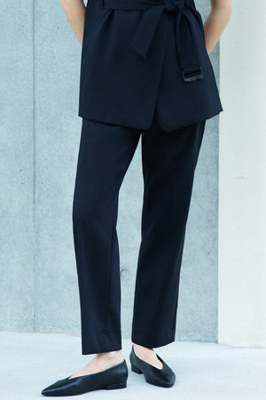 エステータ/estetaの【大きいサイズ】ライトダブルクロス パンツ(110600/110601)