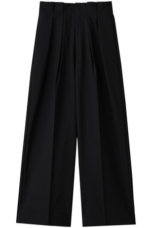 エステータ/estetaのウールトロドライストレッチ タックワイドパンツ(110600/110601)