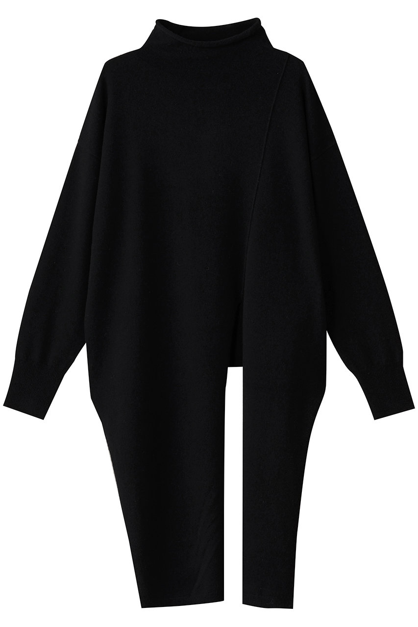 esteta 【小さいサイズ】クロスニット (ブラック, 32) エステータ ELLE SHOP