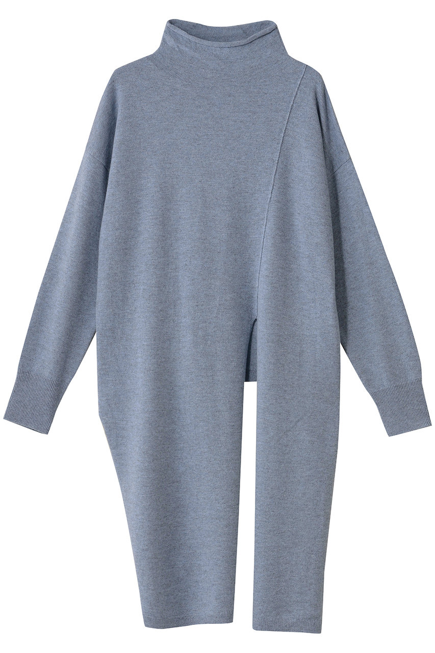 esteta 【小さいサイズ】クロスニット (スチールブルー, 32) エステータ ELLE SHOP