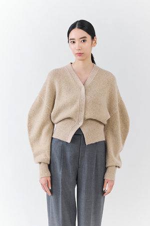 エステータ/estetaの【大きいサイズ】シャイニーカーディガン(110300/110303)