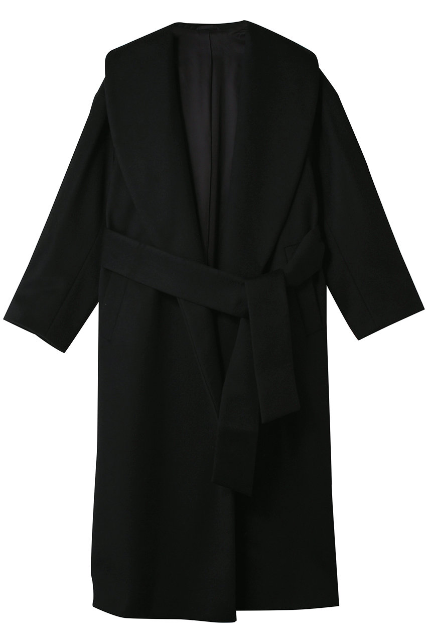 esteta ピュアカシミヤコート (ブラック, 38) エステータ ELLE SHOP esteta ピュアカシミヤコート (ブラック, 38) エステータ ELLE SHOP