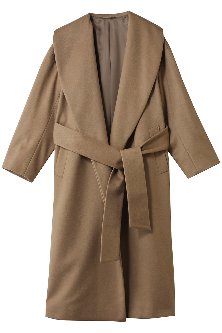 esteta ピュアカシミヤコート (キャメル, 38) エステータ ELLE SHOP