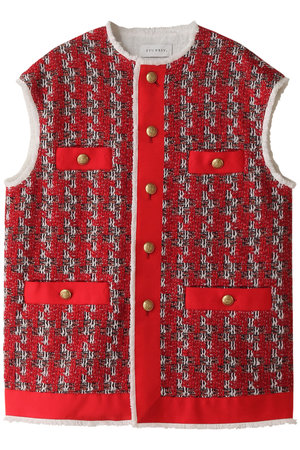 ヒューエルミュージアム/hueLe Museumの【STUMBLY】Linton Tweed Gilet(110800/110806)