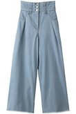 【STUMBLY】High Waist Wide Denim