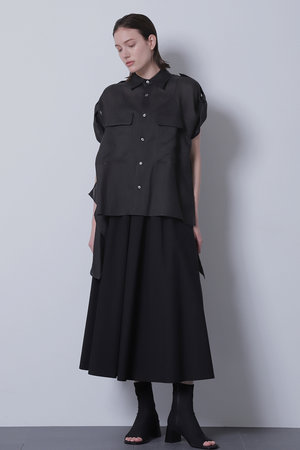 ヒューエルミュージアム/hueLe Museumの【STUMBLY】Maxi Flare Skirt(110700/110703)