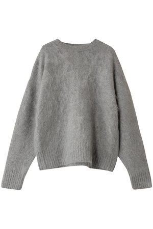 ヒューエルミュージアム/hueLe Museumの【hLM】ファータッチカシミヤクルーネック(110300/110301)