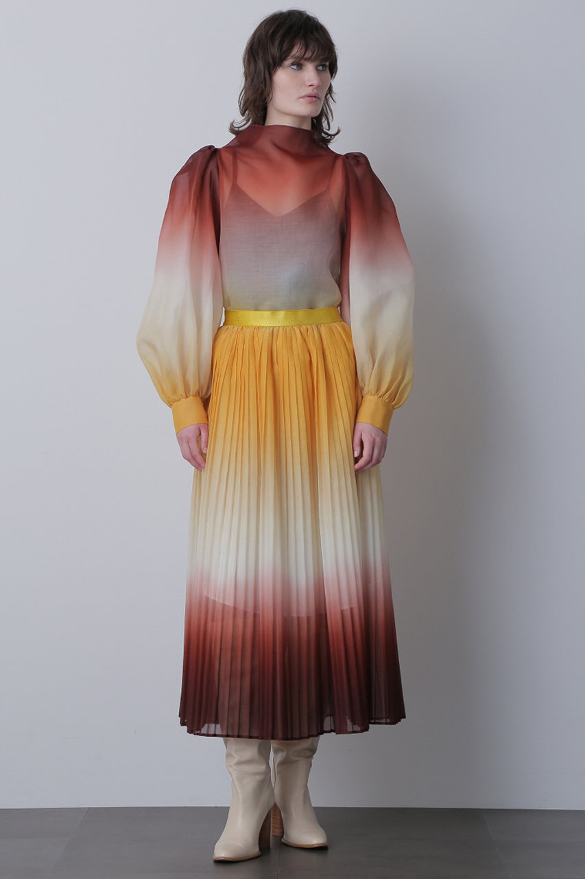 ブラウス シャツ STUMBLY / Bottleneck Volume Sleeve Blouse(ボトルネックボリュームスリーブブラウス) レディ シャツ ブラウス STUMBLY / Bottleneck Volume Sleeve Blouse