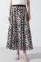 【STUMBLY】Printed Flare Skirt ヒューエルミュージアム/hueLe Museum