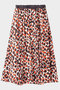 【STUMBLY】Printed Flare Skirt ヒューエルミュージアム/hueLe Museum