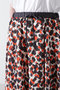【STUMBLY】Printed Flare Skirt ヒューエルミュージアム/hueLe Museum