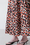 【STUMBLY】Printed Flare Skirt ヒューエルミュージアム/hueLe Museum