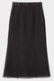 【STUMBLY】Sheer Satin Combi Skirt ヒューエルミュージアム/hueLe Museum