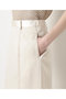 【STUMBLY】Sheer Satin Combi Skirt ヒューエルミュージアム/hueLe Museum