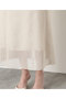 【STUMBLY】Sheer Satin Combi Skirt ヒューエルミュージアム/hueLe Museum