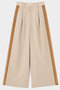 【STUMBLY】Side Ribbon Pants ヒューエルミュージアム/hueLe Museum
