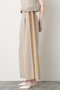 【STUMBLY】Side Ribbon Pants ヒューエルミュージアム/hueLe Museum