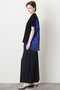 【STUMBLY】Side Ribbon Pants ヒューエルミュージアム/hueLe Museum ネイビー