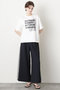 【STUMBLY】Side Ribbon Pants ヒューエルミュージアム/hueLe Museum